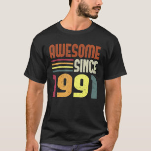 Geweldige sinds 1991 32e verjaardag van de Vintage T-shirt