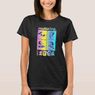 Geweldige sinds 1991 Wakeboard lifestyle 2 T-shirt