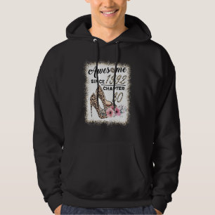 Geweldige sinds 1992 Hoofdstuk 30 Luipaardschoenen Hoodie