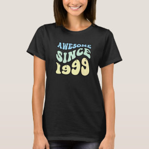 Geweldige sinds 1999 Retro Birthday T-shirt