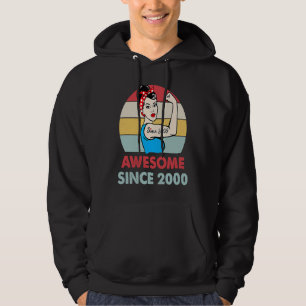 Geweldige sinds 2000 23 jaar oud 23 jaar oud hoodie