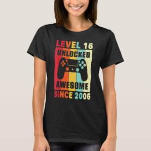 Geweldige sinds 2006 de controleur meisjes jongen t-shirt