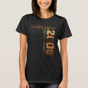 Geweldige sinds 2008 jaar 2008 Vintage 2008 Retro T-shirt