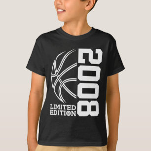 Geweldige sinds 2008 Verjaardag Bysketbyll Limited T-shirt