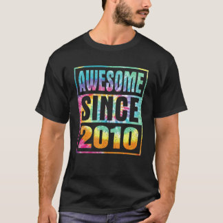 Geweldige sinds 2010 12 jaar oud 12e verjaardag St T-shirt