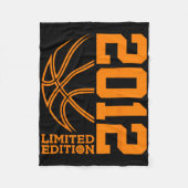 Geweldige sinds 2012 Verjaardag Bysketbyll Limited Fleece Deken (Voorkant)