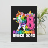 Geweldige sinds 2013 save the date (Staand voorkant)