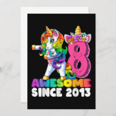 Geweldige sinds 2013 save the date (Voorkant / Achterkant)