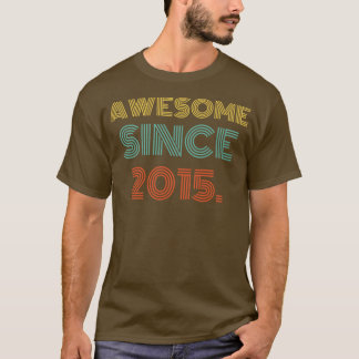 Geweldige sinds 2015 t-shirt