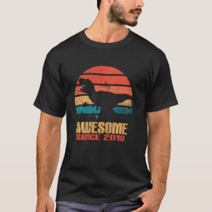 Geweldige sinds 2016 Dinosaur 3e verjaardag 3 jaar T-shirt