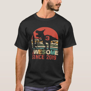 Geweldige sinds 2019 3x verjaardag Dinosaur 3 jaar T-shirt