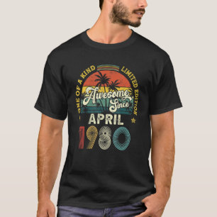 Geweldige sinds april 1980 42e verjaardag voor t-shirt