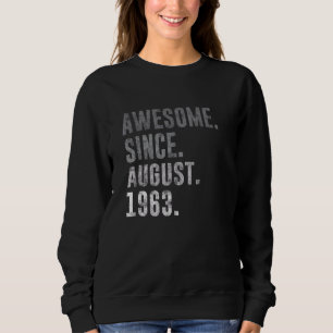 Geweldige sinds augustus 1963 59ste Vintage 19 Trui