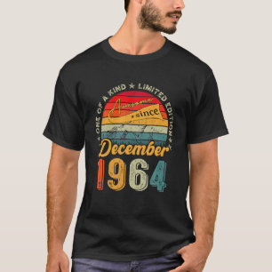 Geweldige sinds december 1964 58 jaar oud 58 t-shirt