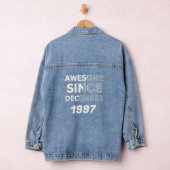 Geweldige sinds jaar kostuum Verjaardagscadeaus Denim Jacket (Hangar)