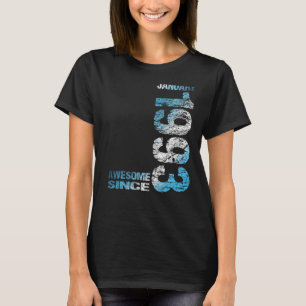 Geweldige sinds januari 1993 30e verjaardag, 1993 t-shirt