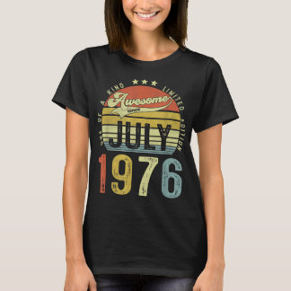Geweldige sinds juli 1976  46e verjaardag voor t-shirt