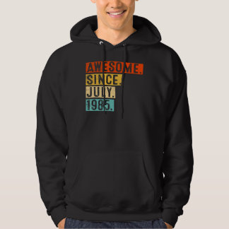 Geweldige sinds juli 1985 37e verjaardag 1 hoodie