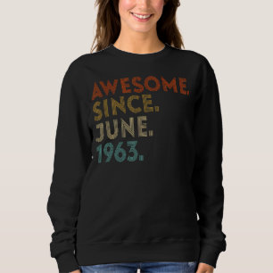 Geweldige sinds juni 1963 59e verjaardag trui