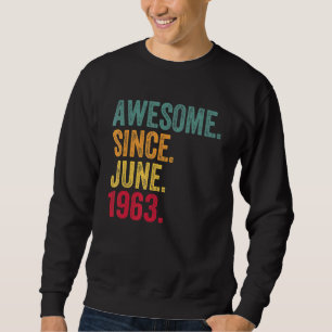 Geweldige sinds juni 1963 59e verjaardag trui