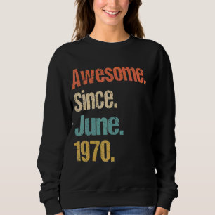 Geweldige sinds juni 1970 52e Vintage Trui