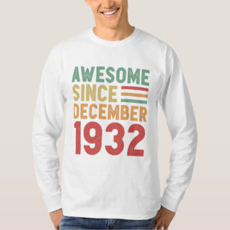 Geweldige sinds mei 1932 90e verjaardag Gift T-shirt