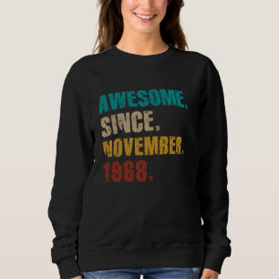 Geweldige sinds november 1968 verjaardag 56 jaar trui