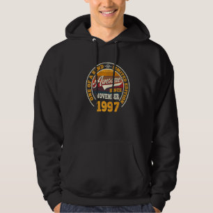 Geweldige sinds november 1997 25e verjaardag 25 ja hoodie