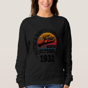 Geweldige sinds oktober 1932 90e verjaardag 90 jaa trui
