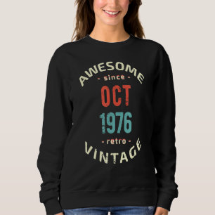 Geweldige sinds oktober 1976, retro 1976 bi trui