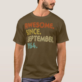 Geweldige sinds september 1964  58e verjaardag t-shirt