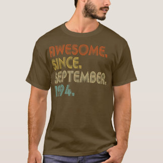 Geweldige sinds september 1994  28e verjaardag t-shirt