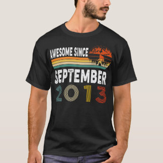 Geweldige sinds september 2013 t-shirt