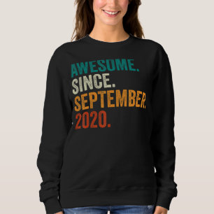 Geweldige sinds september 2020 2e verjaardag 2 jaa trui