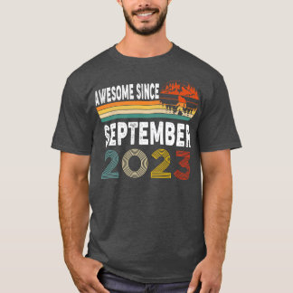 Geweldige sinds september 2023 t-shirt