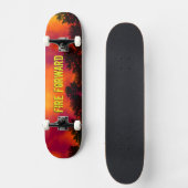 Geweldige skateboard voor brandweer (Voorkant)