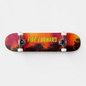Geweldige skateboard voor brandweer (Horizontaal)