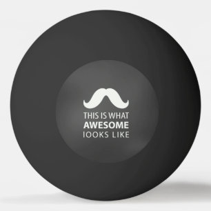 Geweldige Snor Pingpongballen