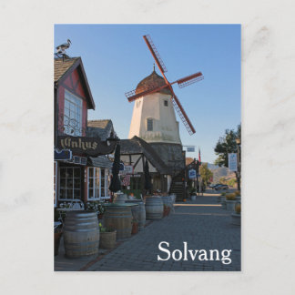 Geweldige Solvang-Briefkaart! Briefkaart