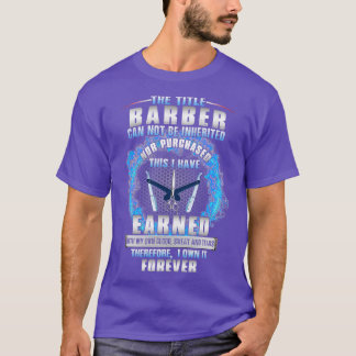 Geweldige specifieke Barber T-shirt
