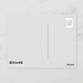 Geweldige sportwagen briefkaart (Achterkant)