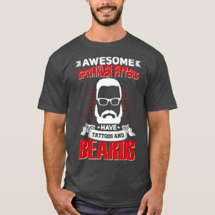 Geweldige Sprinkler Fitters Taakmedewerker attoo B T-shirt