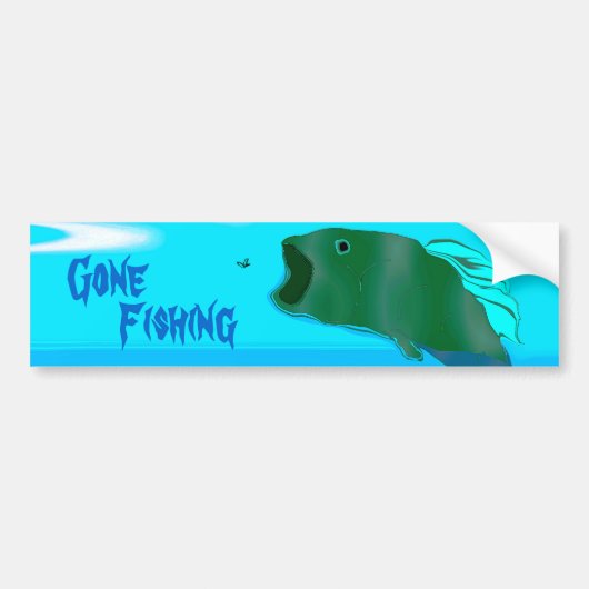 Geweldige sprong bumpersticker (Voorkant)