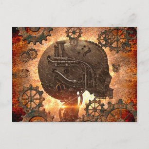 Geweldige steampunk briefkaart