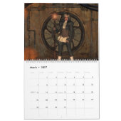 Geweldige steampunk-design kalender (Mar 2027)