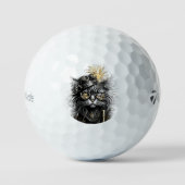 Geweldige Steampunk Kat Golfballen (Voorkant)