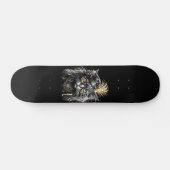 Geweldige Steampunk Kat Skateboard (Horizontaal)