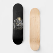 Geweldige Steampunk Kat Skateboard (Voorkant)