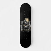 Geweldige Steampunk Kat Skateboard (Voorkant)