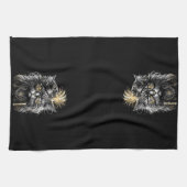 Geweldige Steampunk Kat Theedoek (Horizontaal)